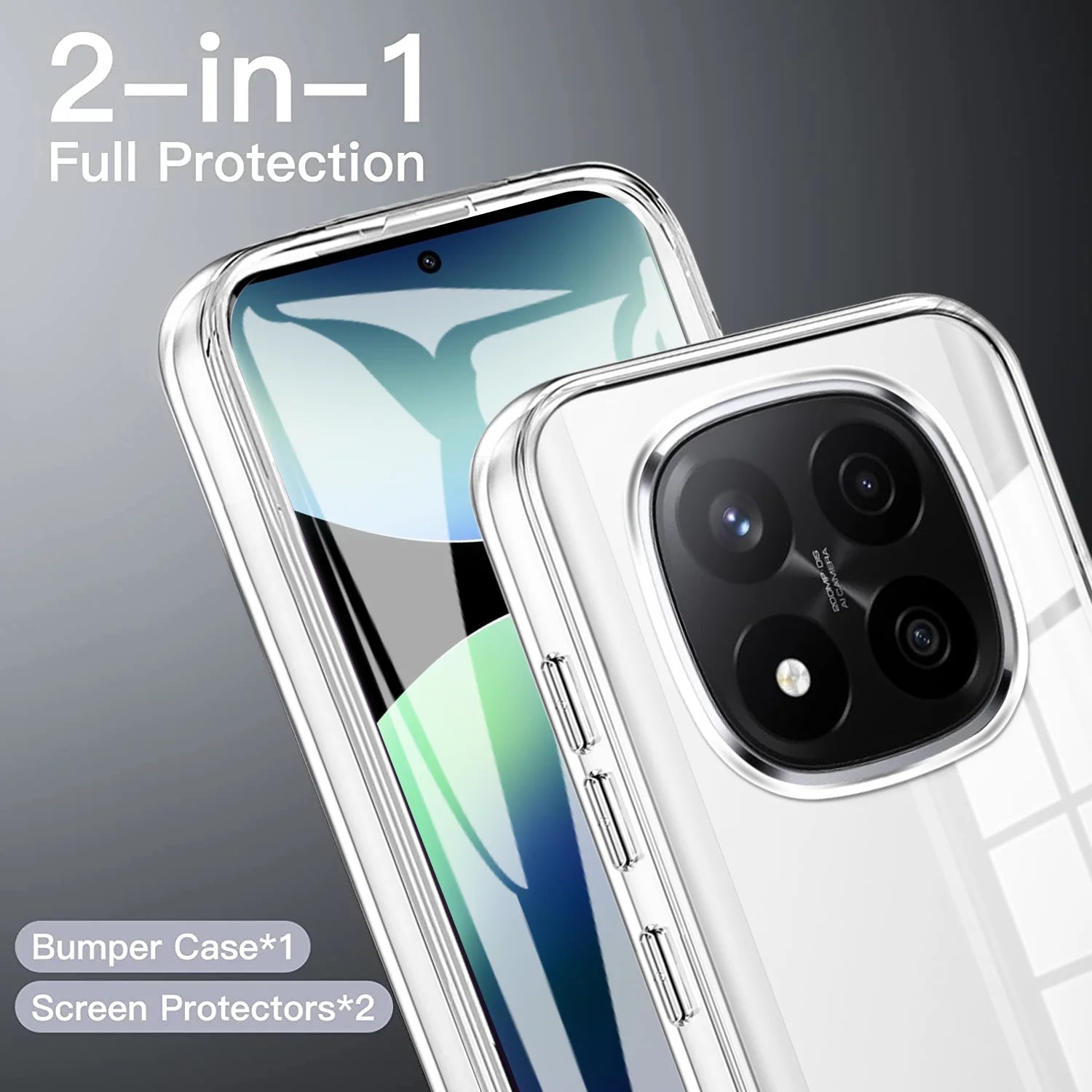 360° Hülle für Xiaomi Redmi Note 14 Pro