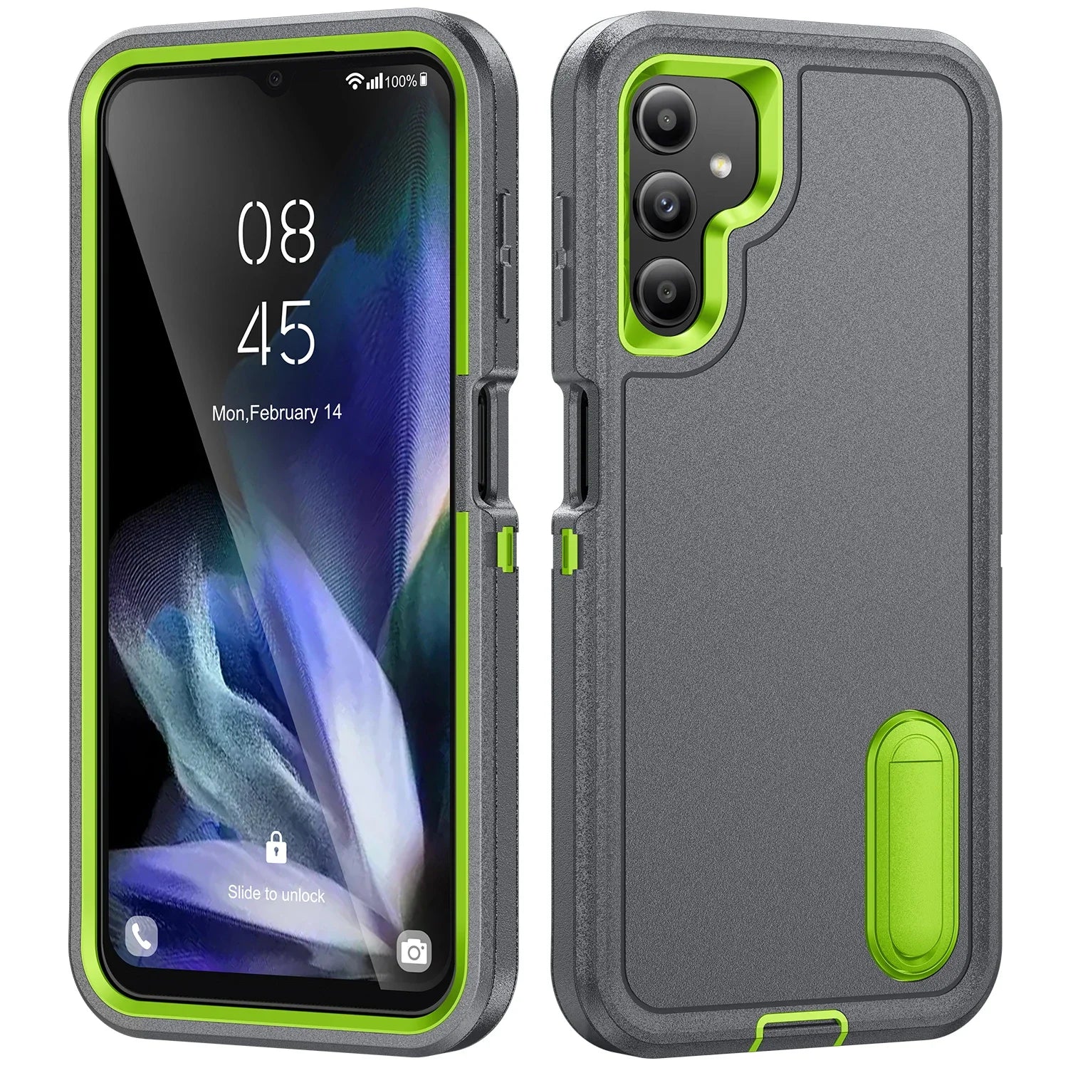 Robuste Anti-Schock-Hülle mit Ständer für Samsung