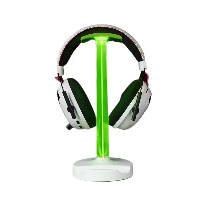 Abnehmbarer LED Kopfhörerhalter mit Licht & Organizer