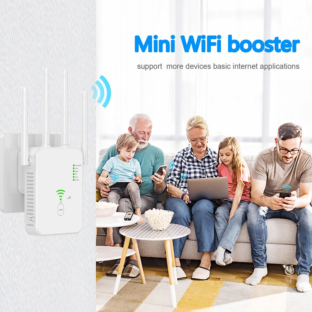 1200 MBit/s Dualband WLAN-Repeater