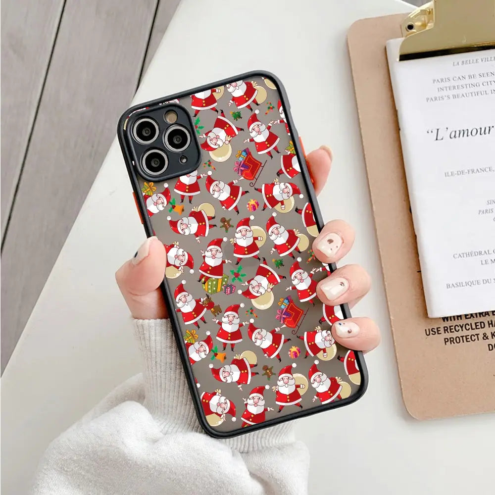 Weihnachts Silikon Hülle für iPhone 17 & 16