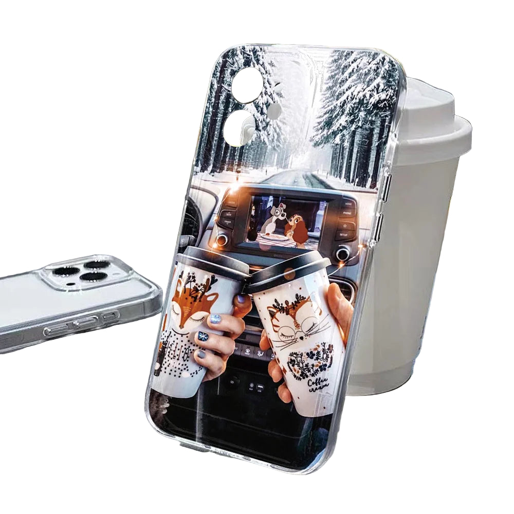 Weihnachts TPU Handyhülle für Samsung S25