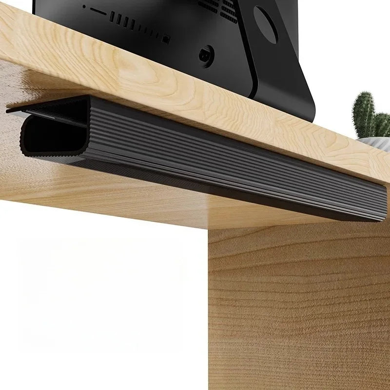 Kabelmanagement PVC 40 cm unter Schreibtisch Organizer