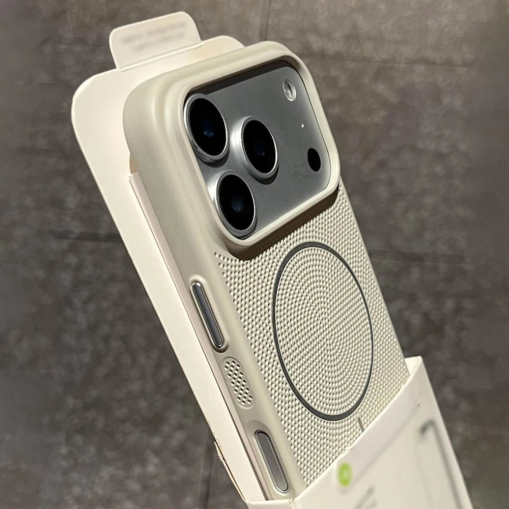 Luxus Kühl-Hardcase Magnetische Ladehülle