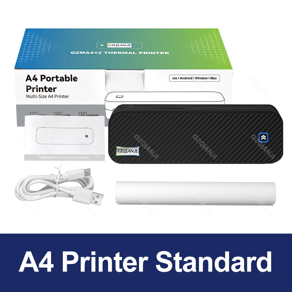 Bluetooth A4 Thermodrucker Pocket Photo Drucker