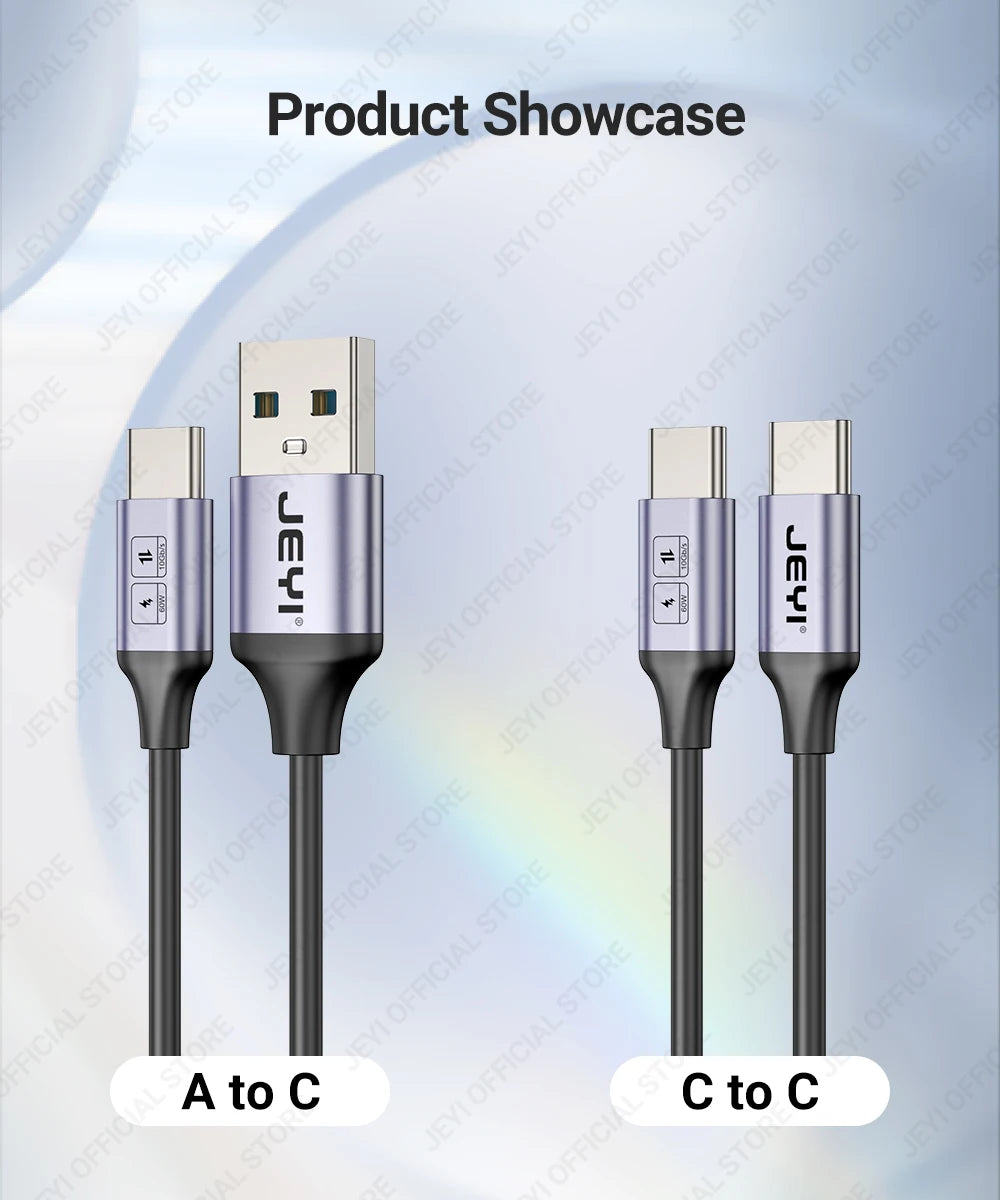 JEYI USB A auf Typ C Kabel 60W