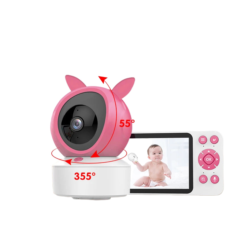 5 Zoll WLAN Baby Monitor mit Nachtsicht & Bewegungsmelder