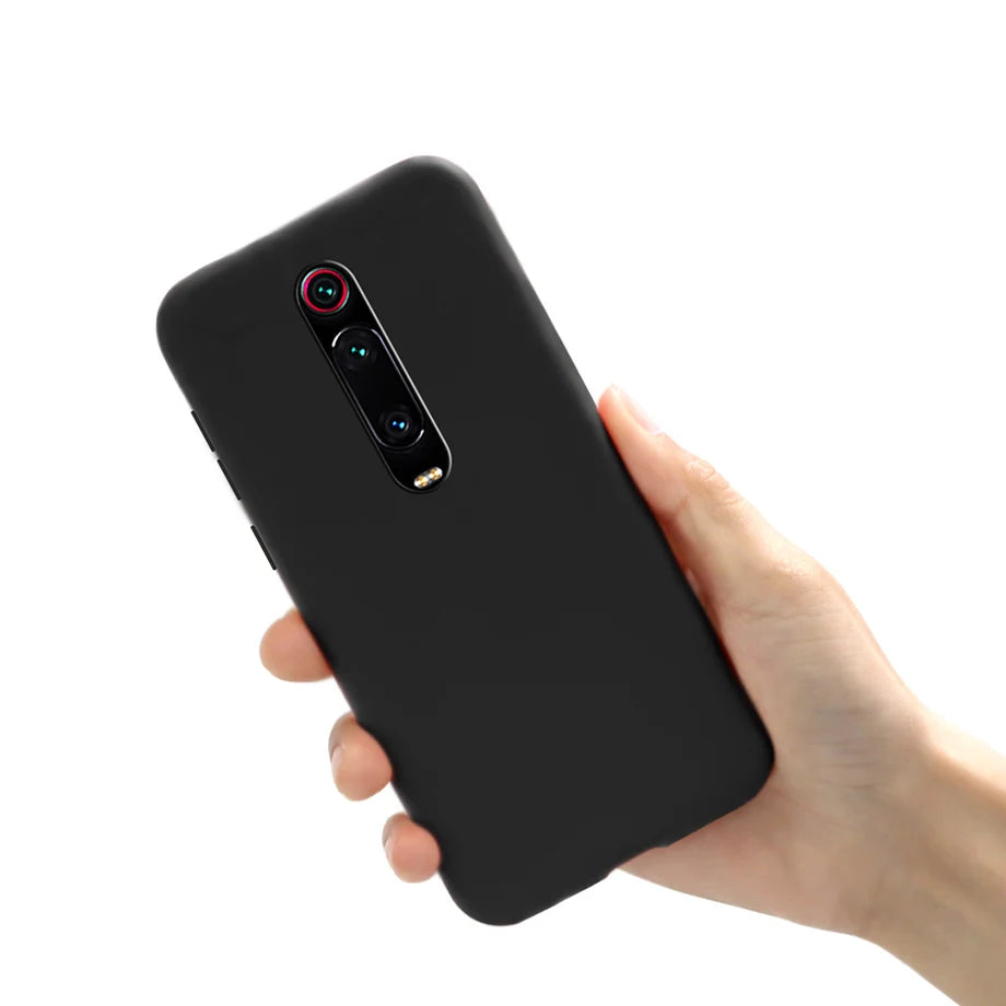 Schwarze TPU Hülle für Xiaomi Mi 9T / Pro