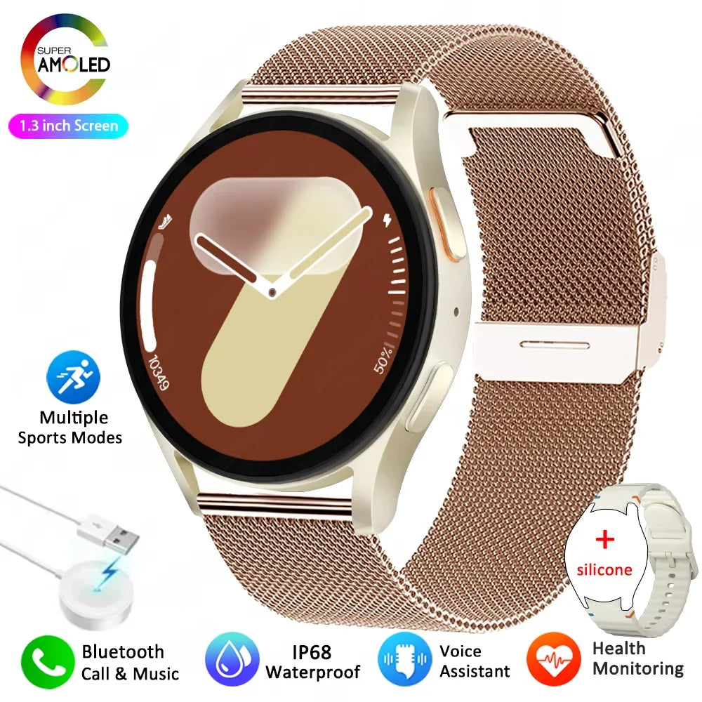 Smartwatch mit Anruf und Fitness für Android Geräte