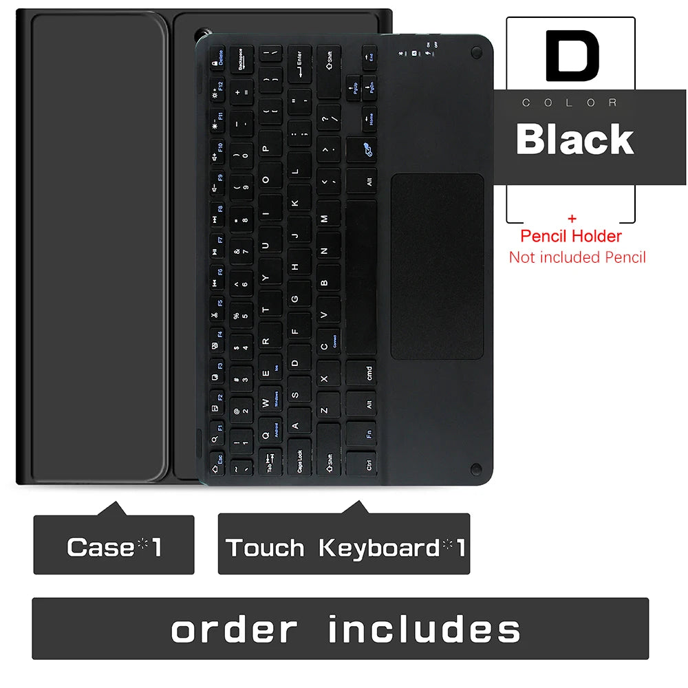 Kabellose Tastatur & Maus für iPad Hülle