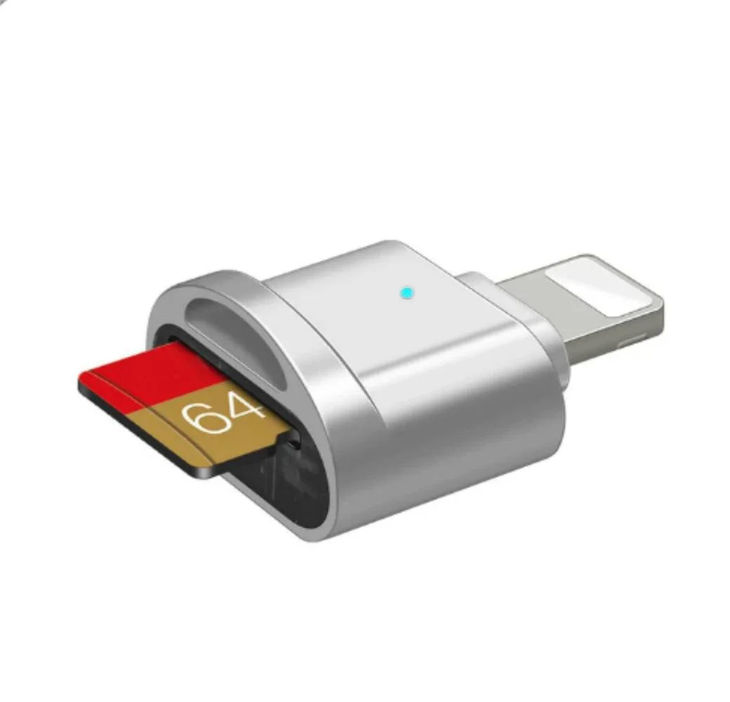 2er Lightning Mini SD/TF Kartenleser für Apple