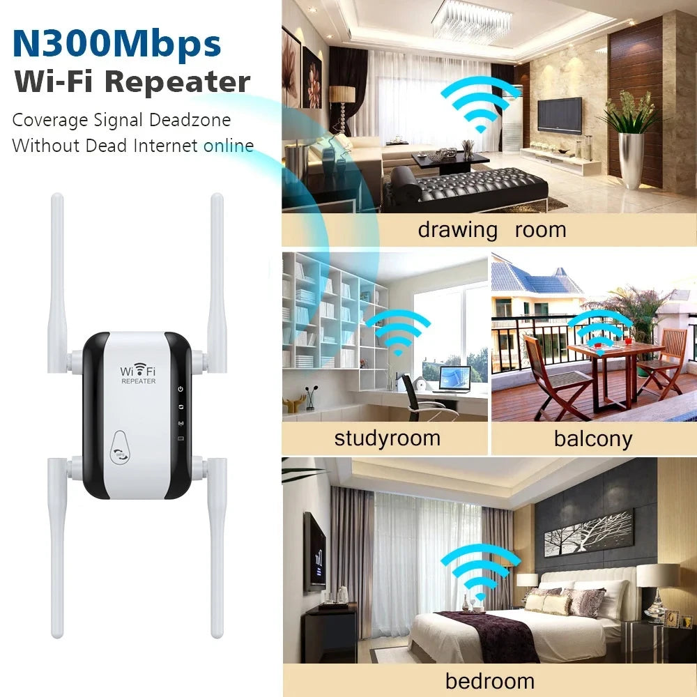 WLAN Repeater 300Mbps Signal Verstärker