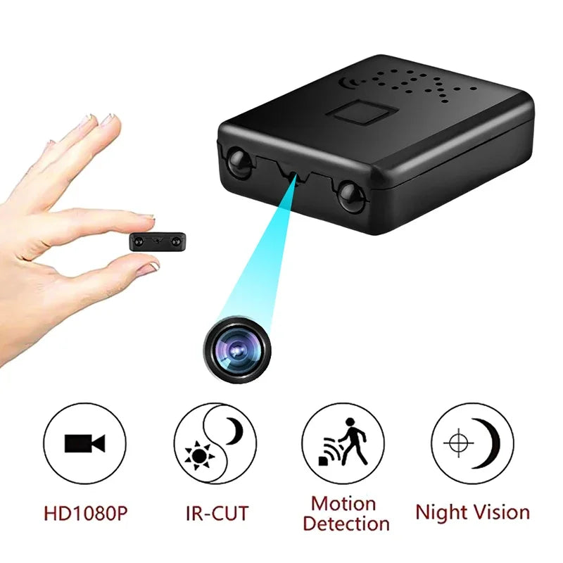 Mini WLAN Kamera 4K HD mit Nachtsicht und App-Steuerung