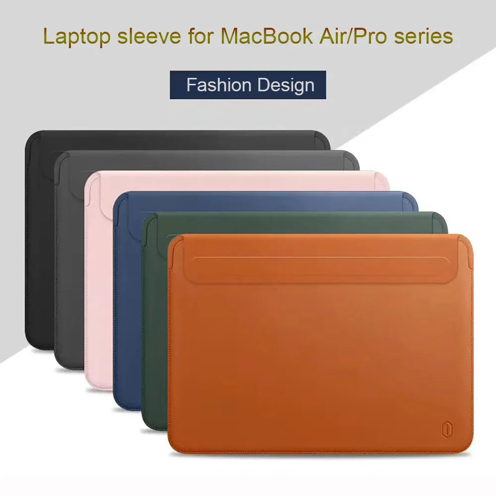 WiWU Laptop Hülle aus Leder für MacBook