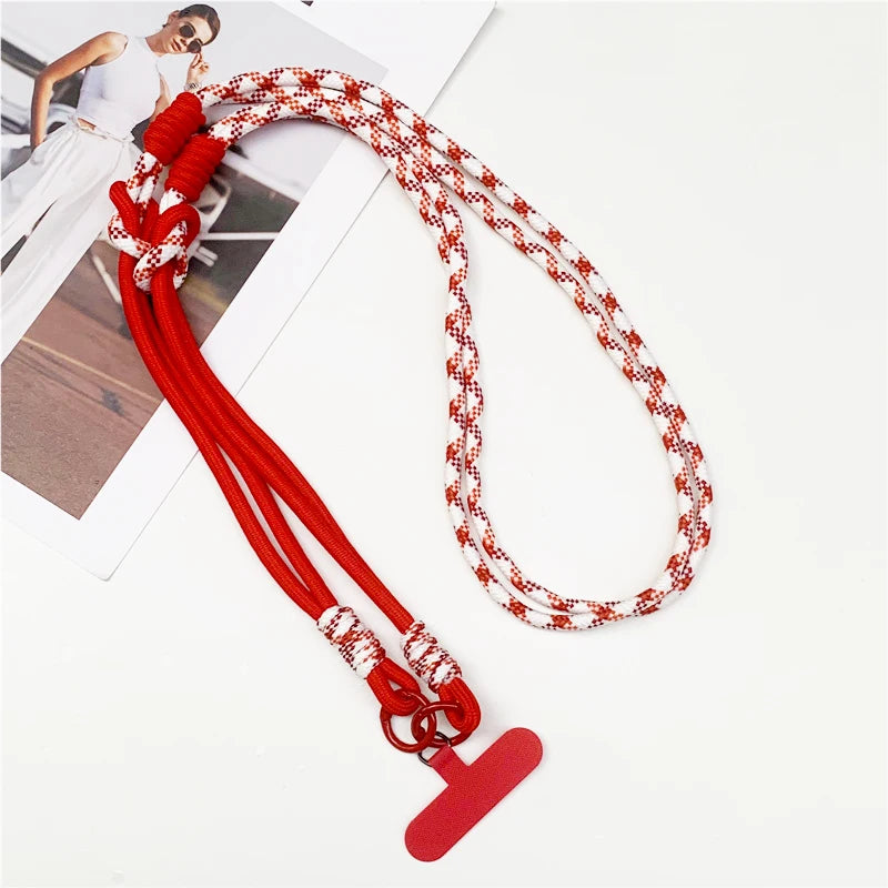 3-in-1 Handy-Umhängeband mit Handschlaufe & Clip