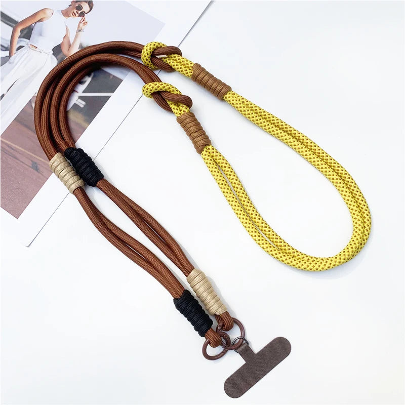 3-in-1 Handy-Umhängeband mit Handschlaufe & Clip
