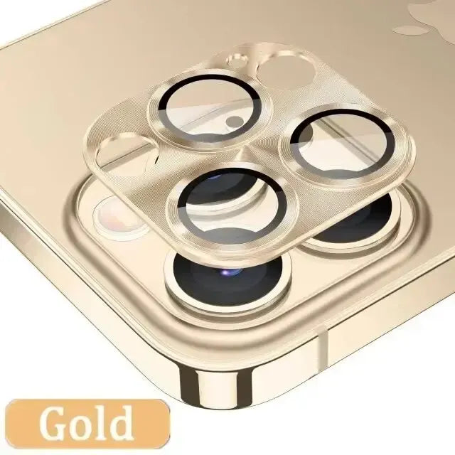 Metall Kamera Schutzglas iPhone