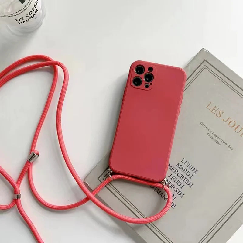 Umhängehülle mit Band für Oppo A5 Pro 2025