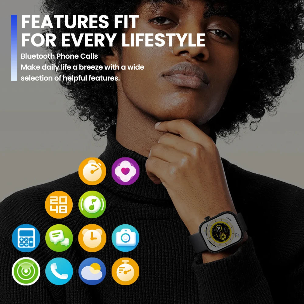 Zeblaze Btalk Plus Smartwatch 2,03" HD Anruf & Tracking