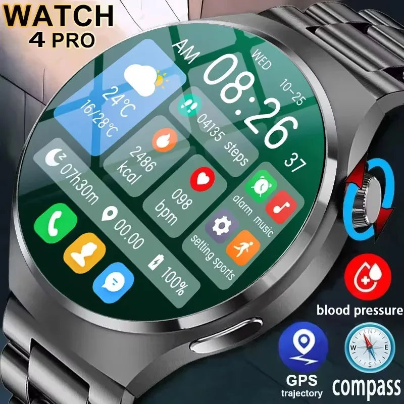 Ultradünne HD Smartwatch mit Fitness- und Gesundheitsfunktionen