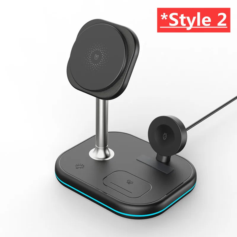 3-in-1 Magnetischer Wireless Charger Ständer iPhone