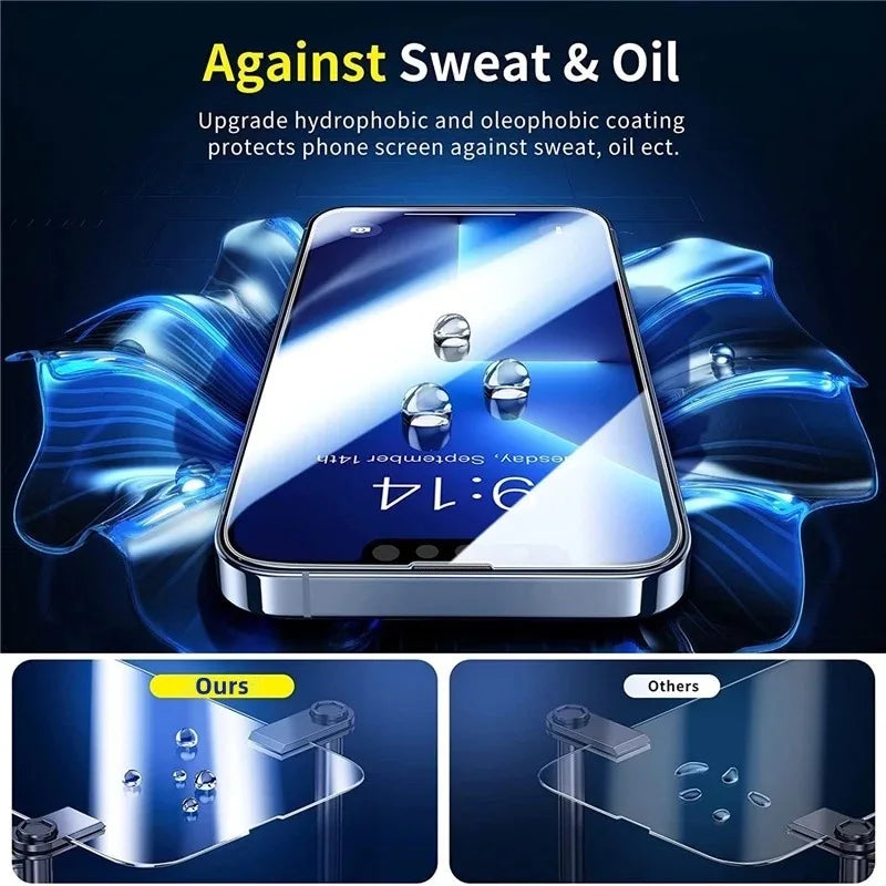 iPhone Schutzglas 1–5 Stück