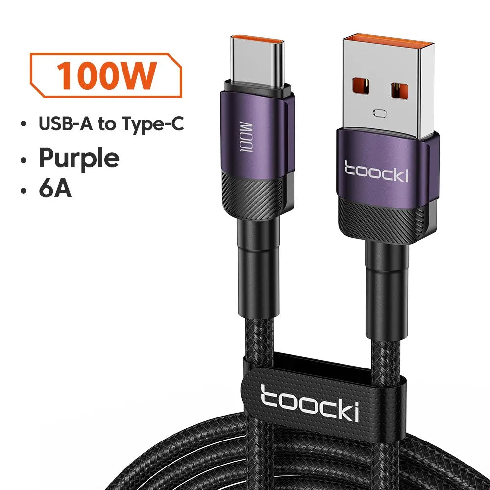 Toocki USB Typ-C Schnellladekabel
