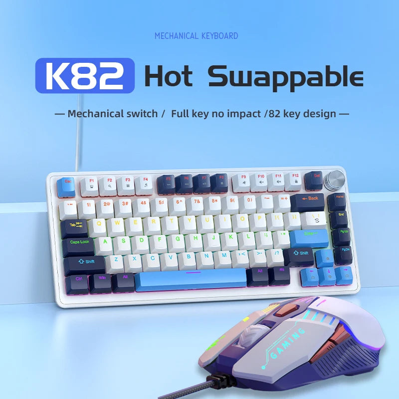 APAYADO 75% Mechanische Gaming-Tastatur