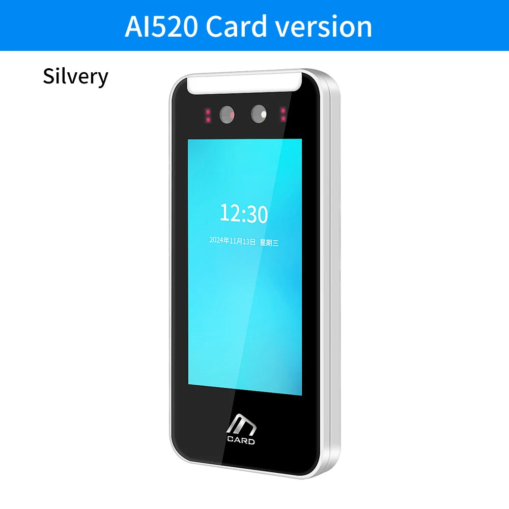 5" AI Face Recognition &amp; Fingerprint Terminal WiFi