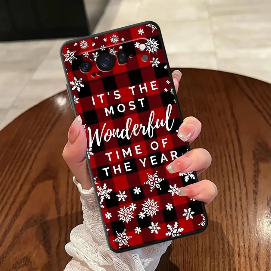 Weihnachtsbaum Hülle für Google Pixel Serie