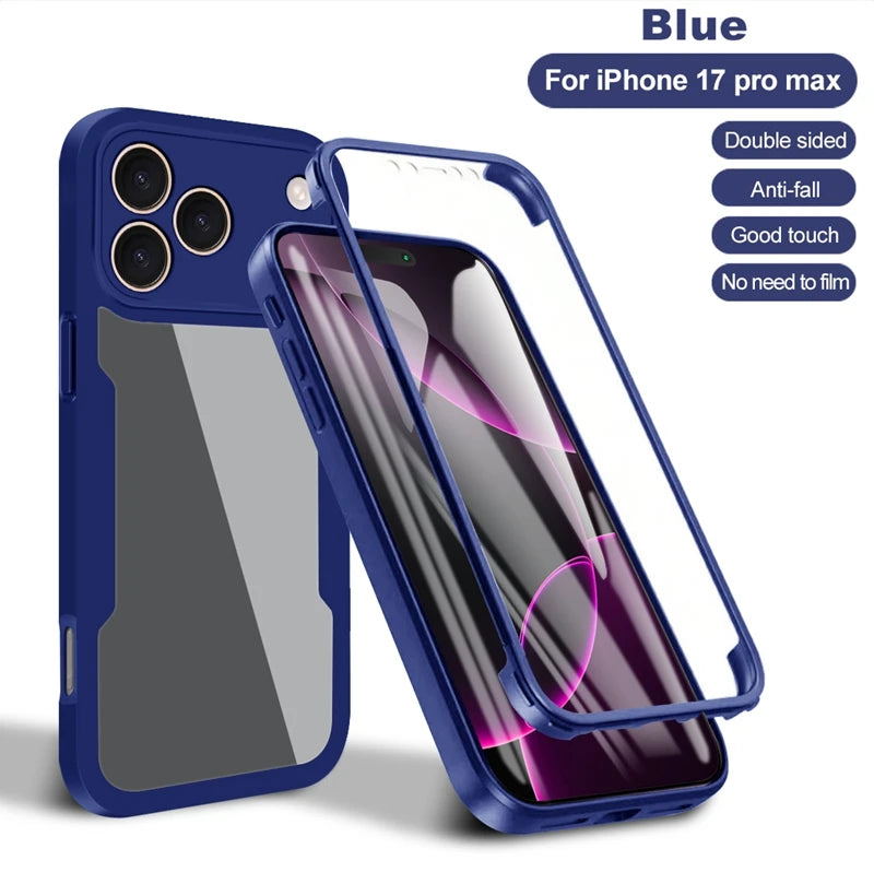 Klare 360 Ganzkörperschutzhülle für iPhone 17 Pro Max