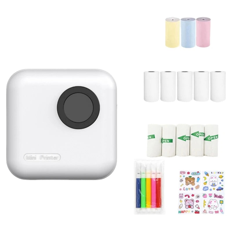 Thermoetikettendrucker 1200mAh Bluetooth Mobilgerät