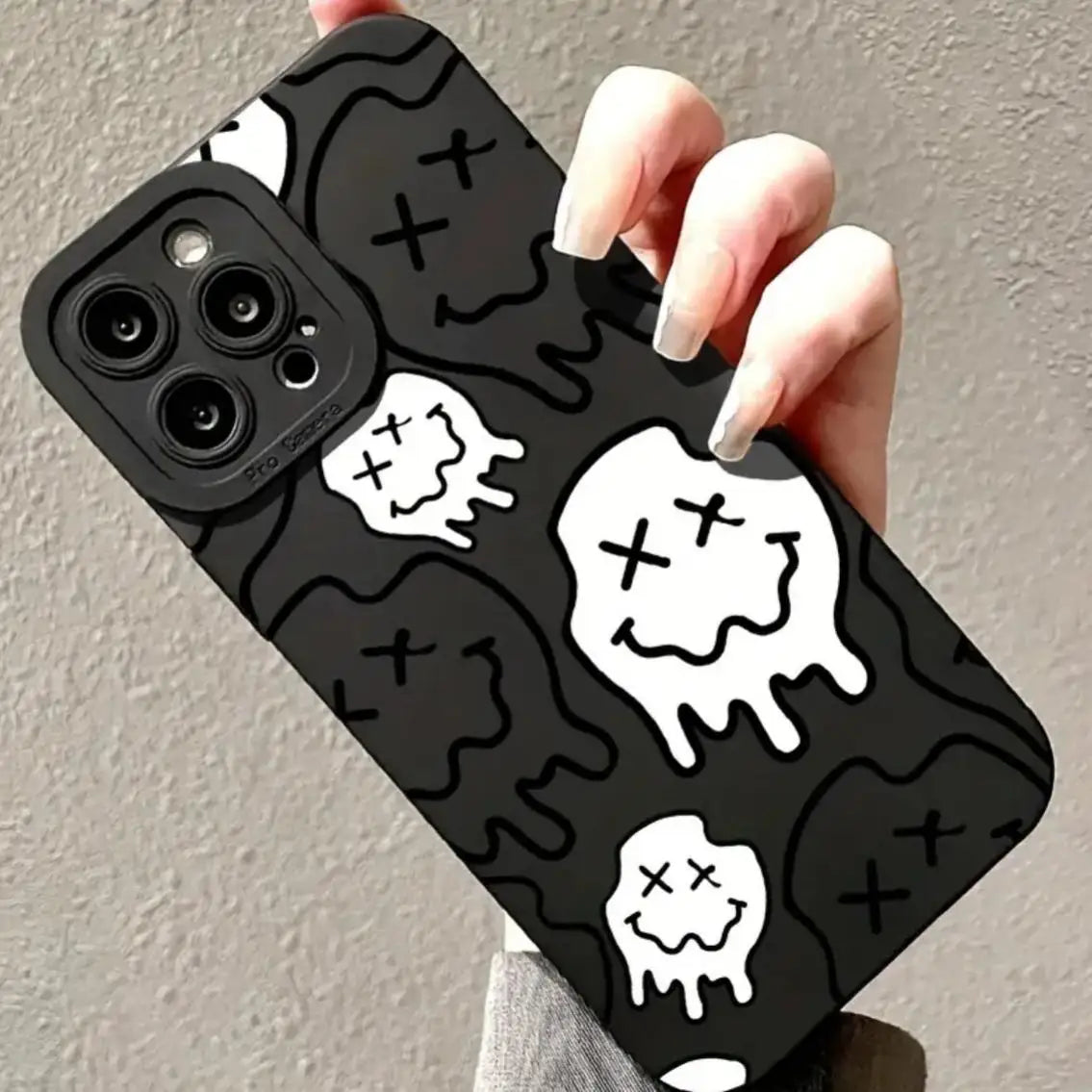 Kreative Totenkopf Handyhülle stoßfest