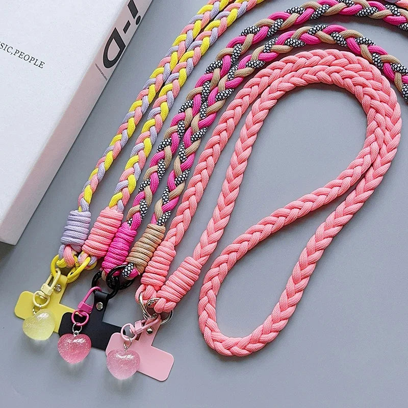 Cartoon Telefon-Lanyard, langes Umhängeband