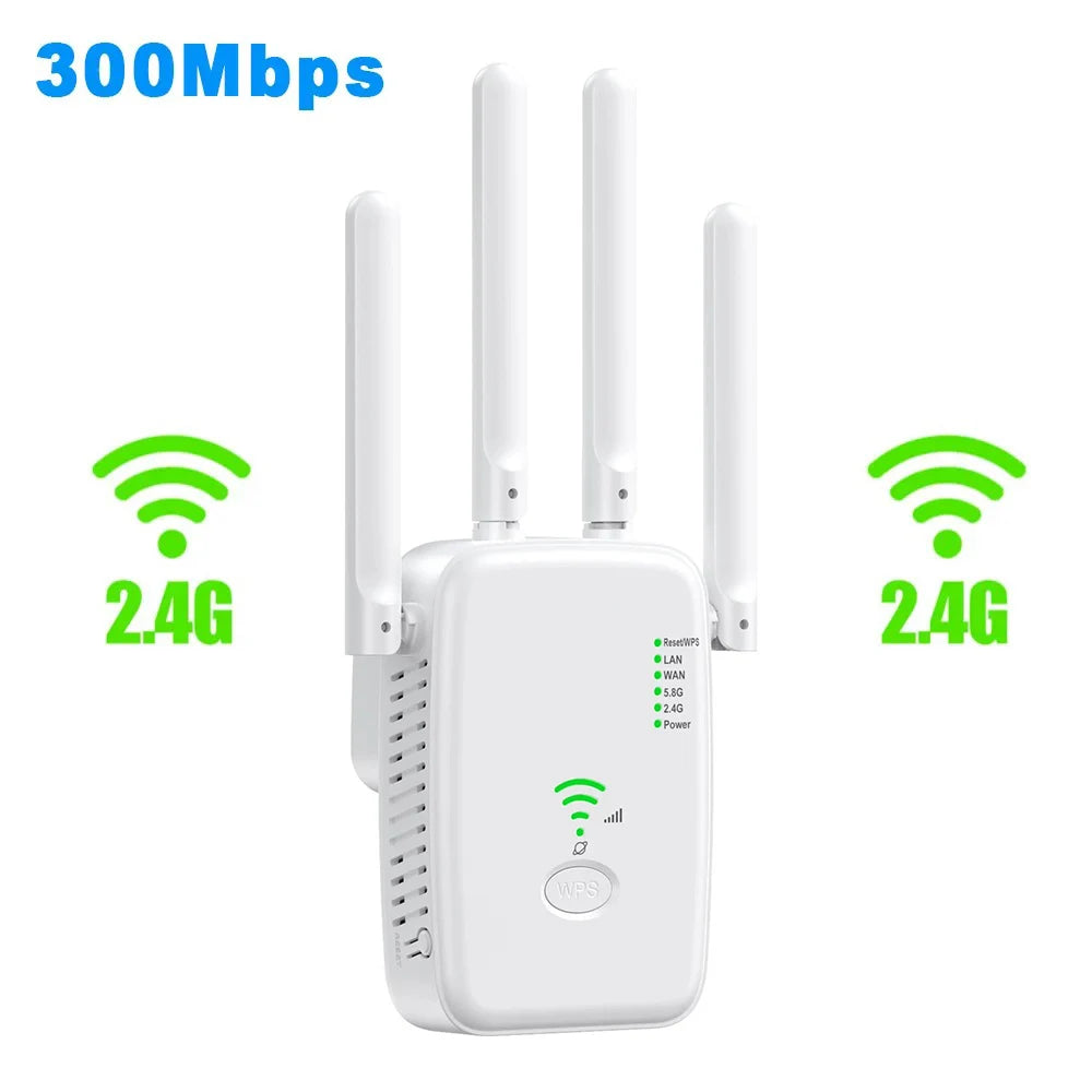 1200 MBit/s Dualband WLAN-Repeater