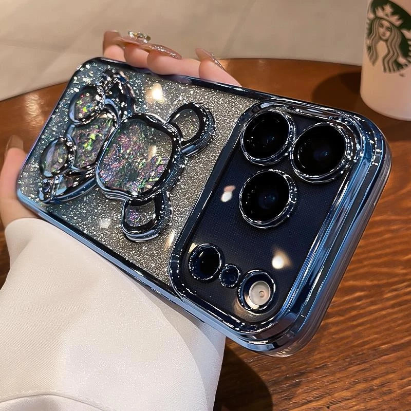 Niedliche Quicksand Bären Hülle für iPhone 17