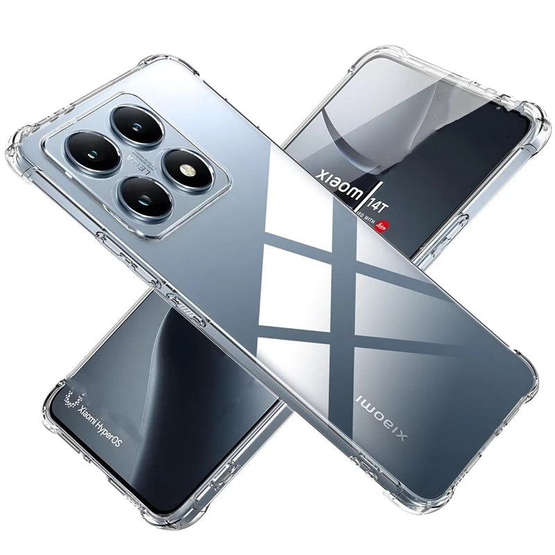 Stoßfeste TPU-Hülle für Xiaomi 14T Pro
