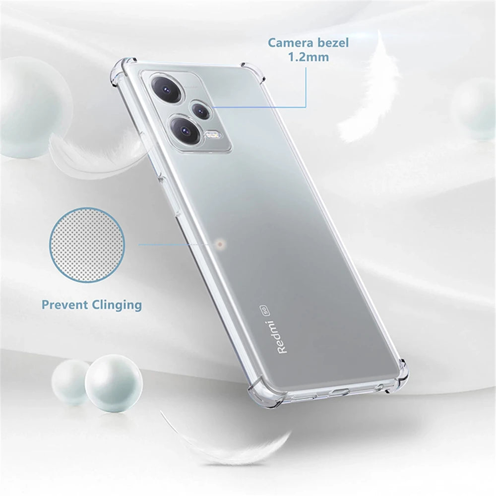 Transparente Stoßfeste Hülle Redmi 13