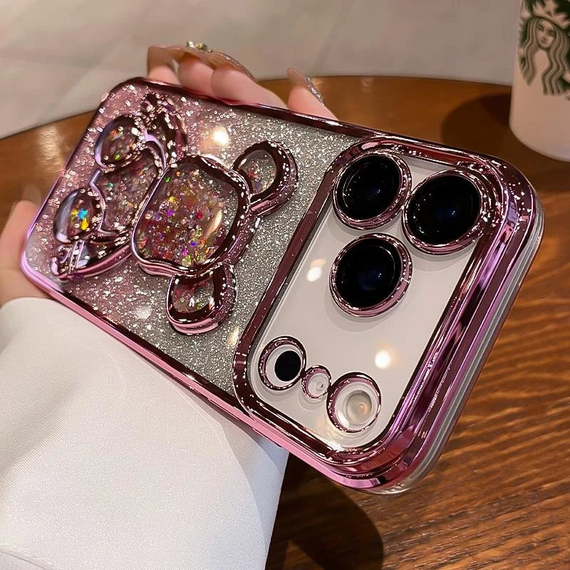 Niedliche Quicksand Bären Hülle für iPhone 17