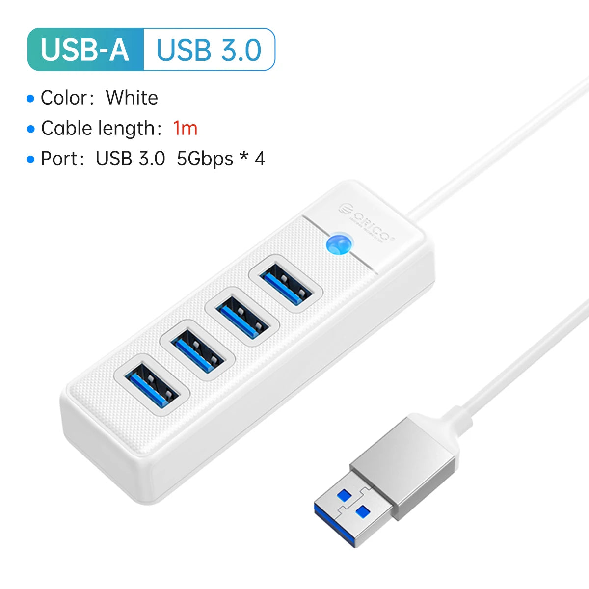 ORICO USB 3.0 HUB 4-Port Typ-C Splitter