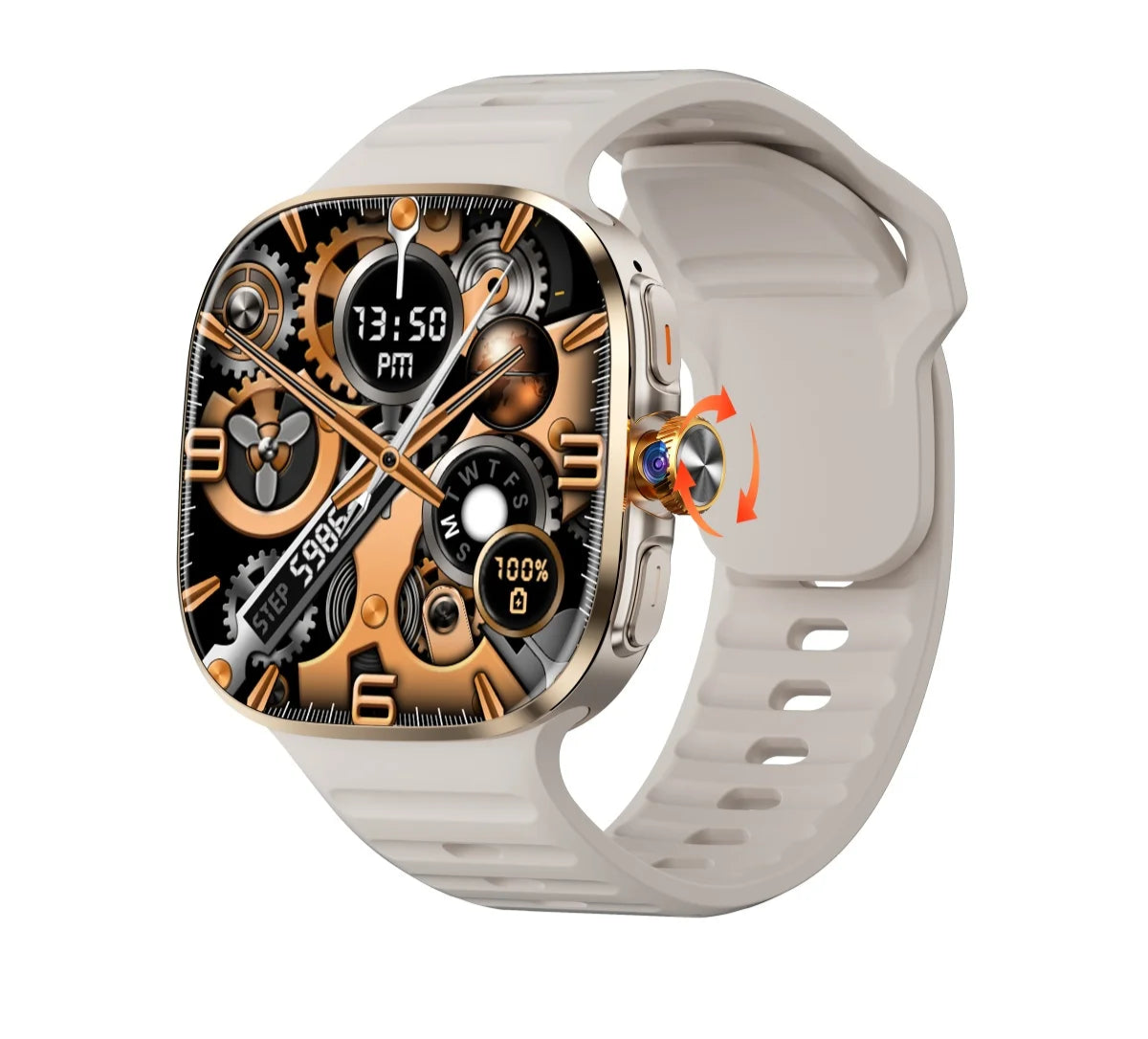 5G Smartwatch mit Drehkamera & 2,4" AMOLED Display