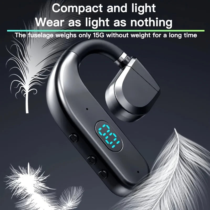 Open-Ear Wireless Headset with Mic