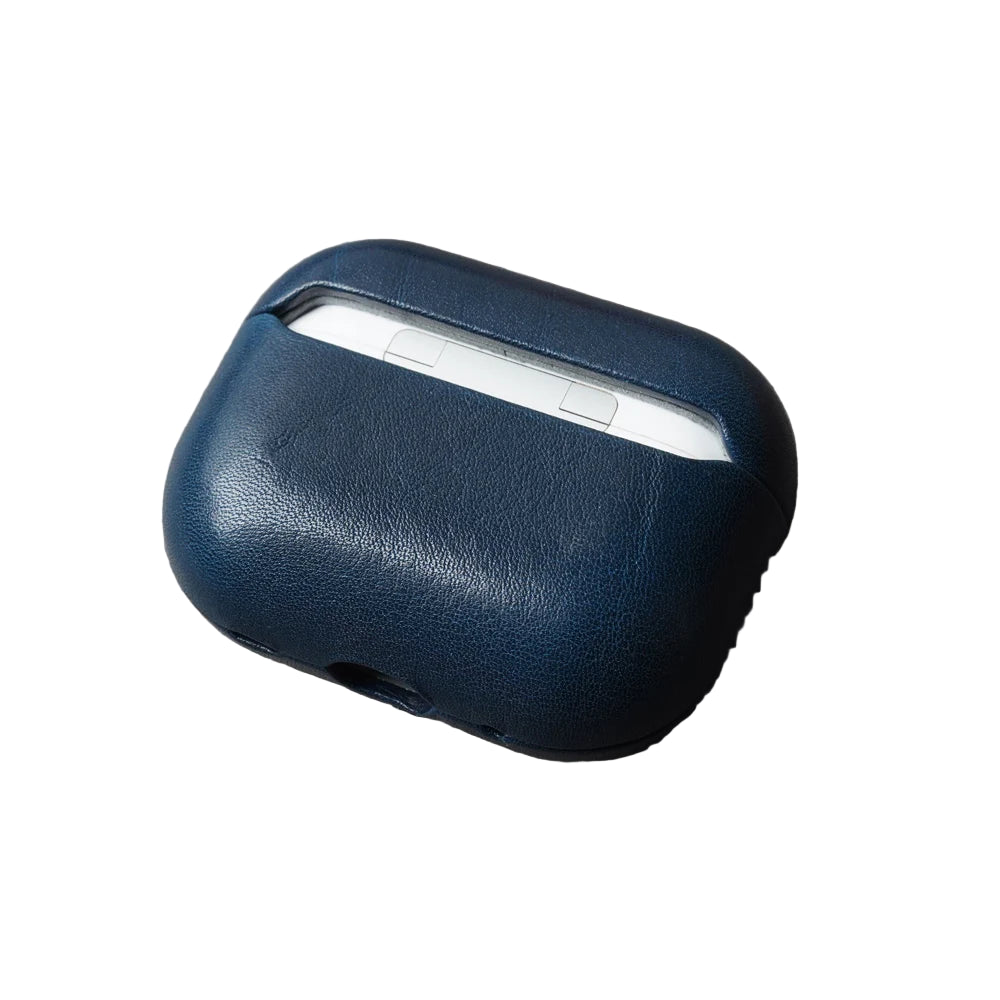 Echtleder‑Schutzhülle für AirPods Pro 3 mit Litschi‑Muster