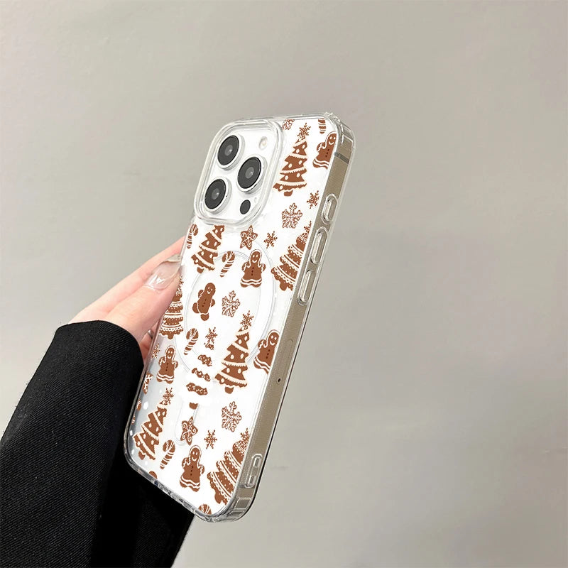 Weihnachts Lebkuchenmann Hülle für iPhone 17