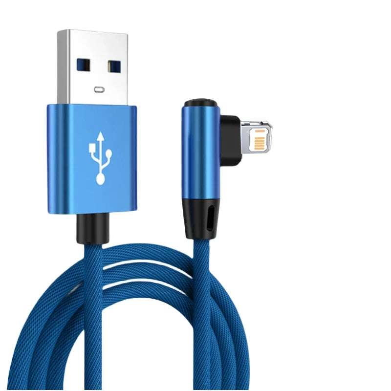 90° USB Kabel iPhone 14 13 12 11 Pro Max