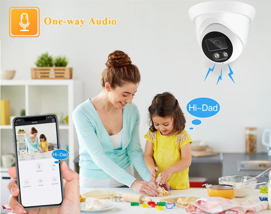 Neue 4K 8MP POE IP Kamera Outdoor H.265 AI