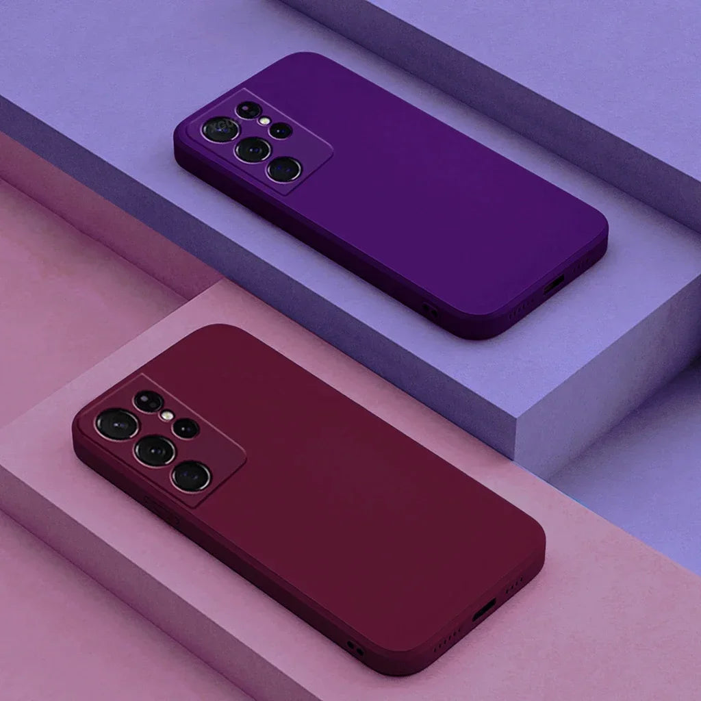 Luxus Silikonhülle für Samsung Galaxy