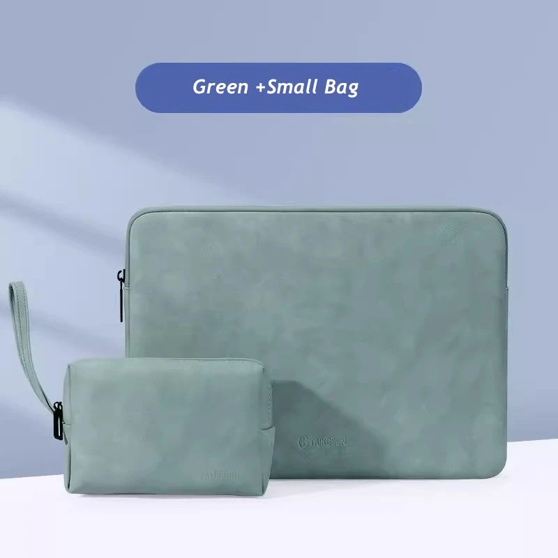 Elegante PU-Leder Laptoptasche für MacBook & Notebook