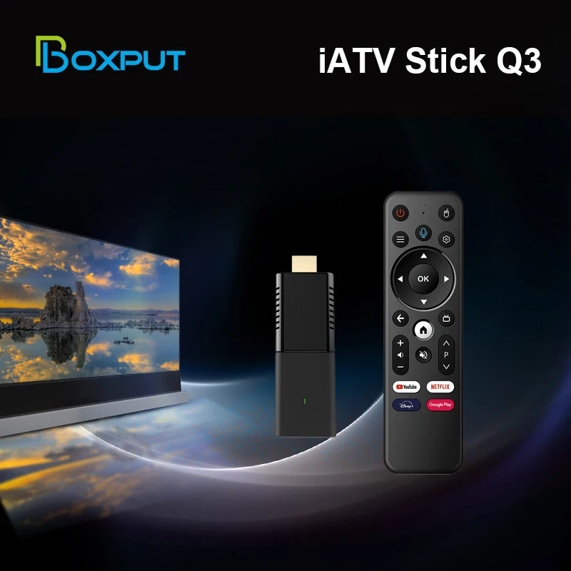 Android 10 4K HDR TV-Stick mit AV1 & Sprachsteuerung