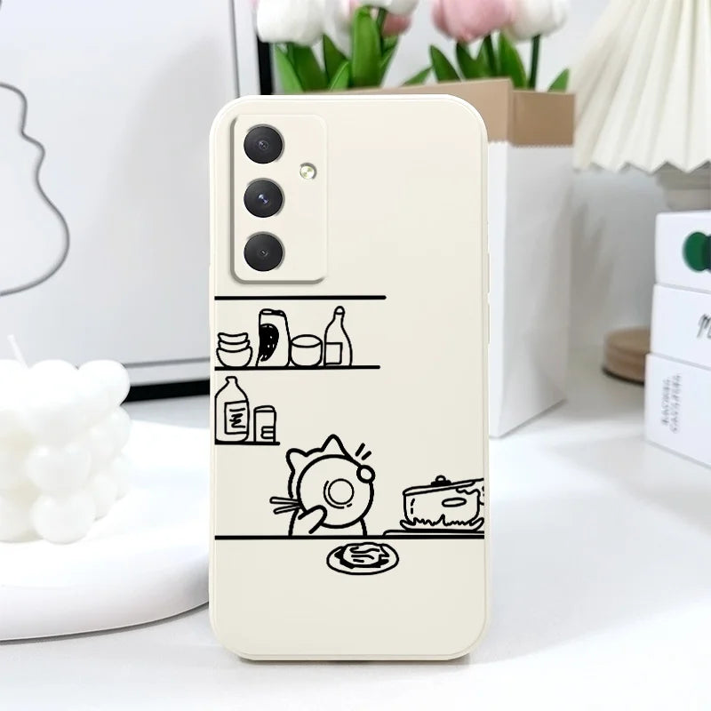 Süße Katzen Handyhülle für Samsung Galaxy Serie